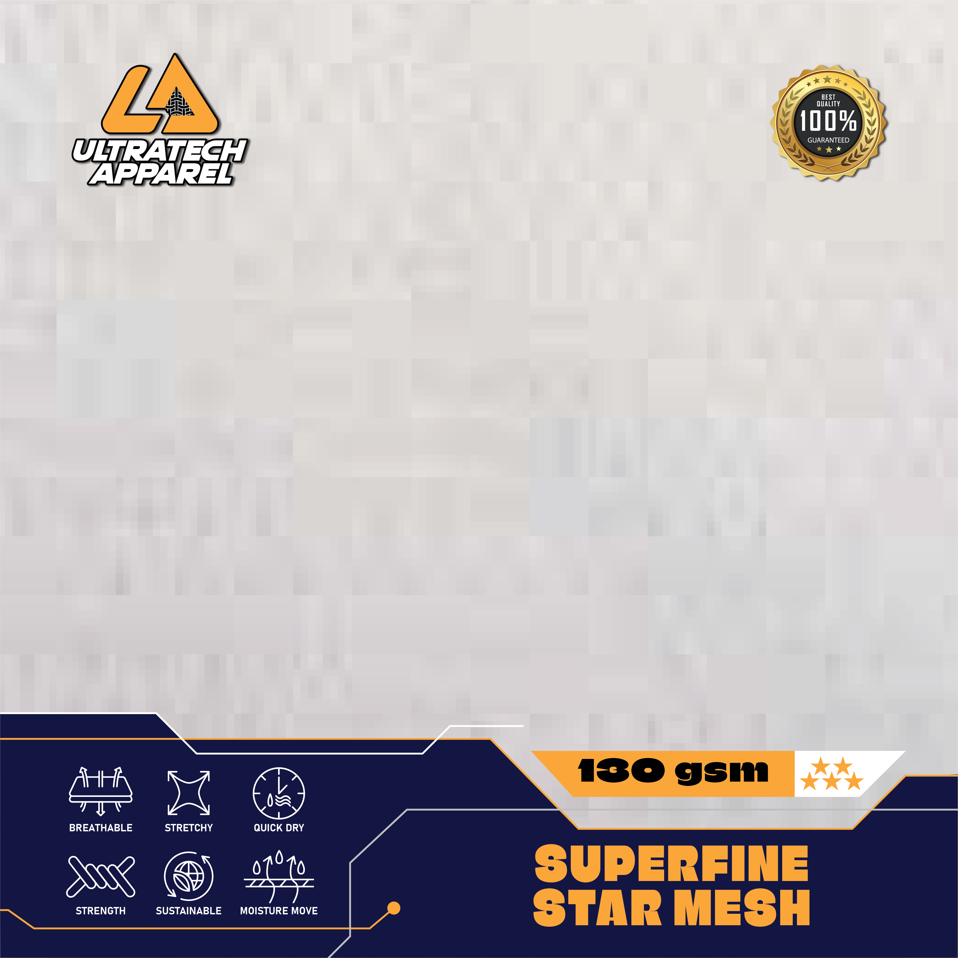 Superfine Star Mesh (180gsm)